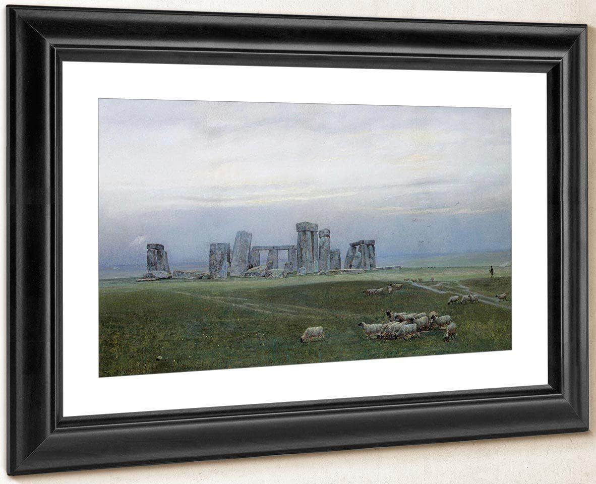 Stonehenge By William Trost Richards Fine Art Print