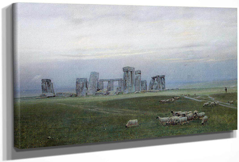Stonehenge By William Trost Richards Fine Art Print