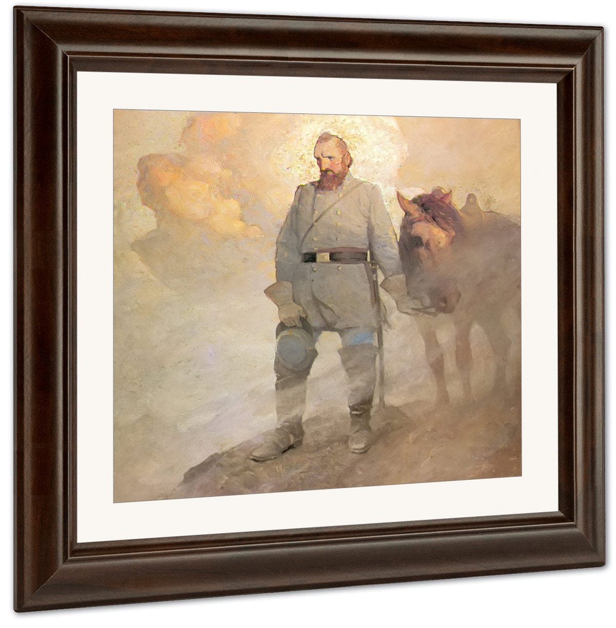 Stonewall Jackson By NC Wyeth Fine Art Print