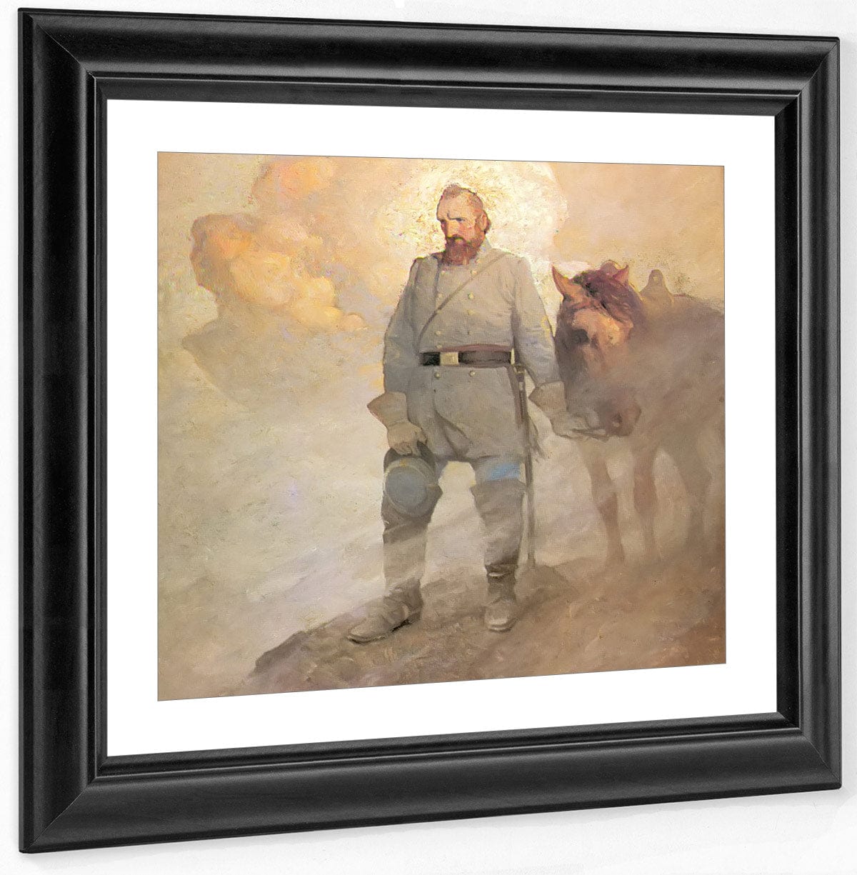 Stonewall Jackson By NC Wyeth Fine Art Print