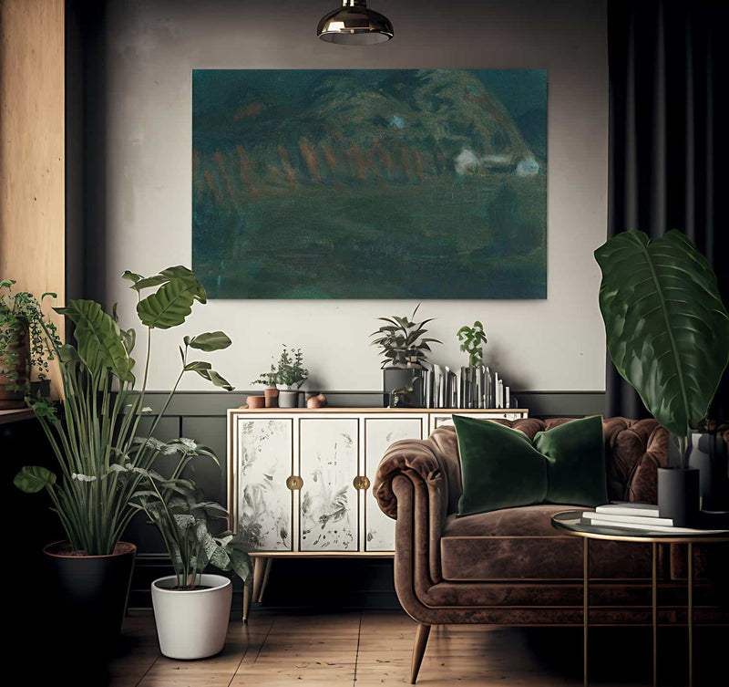 Stook 1 By Nicolai Astrup Fine Art Print