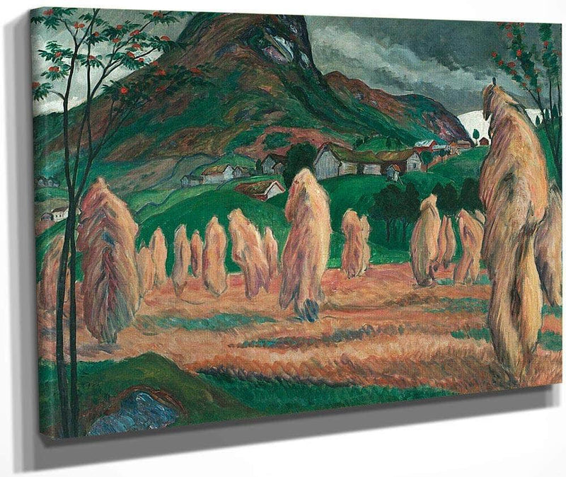 Stook By Nicolai Astrup Fine Art Print