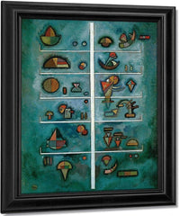 Storeys 1929 By Wassily Kandinsky Fine Art Print