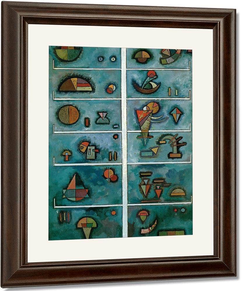 Storeys 1929 By Wassily Kandinsky Fine Art Print