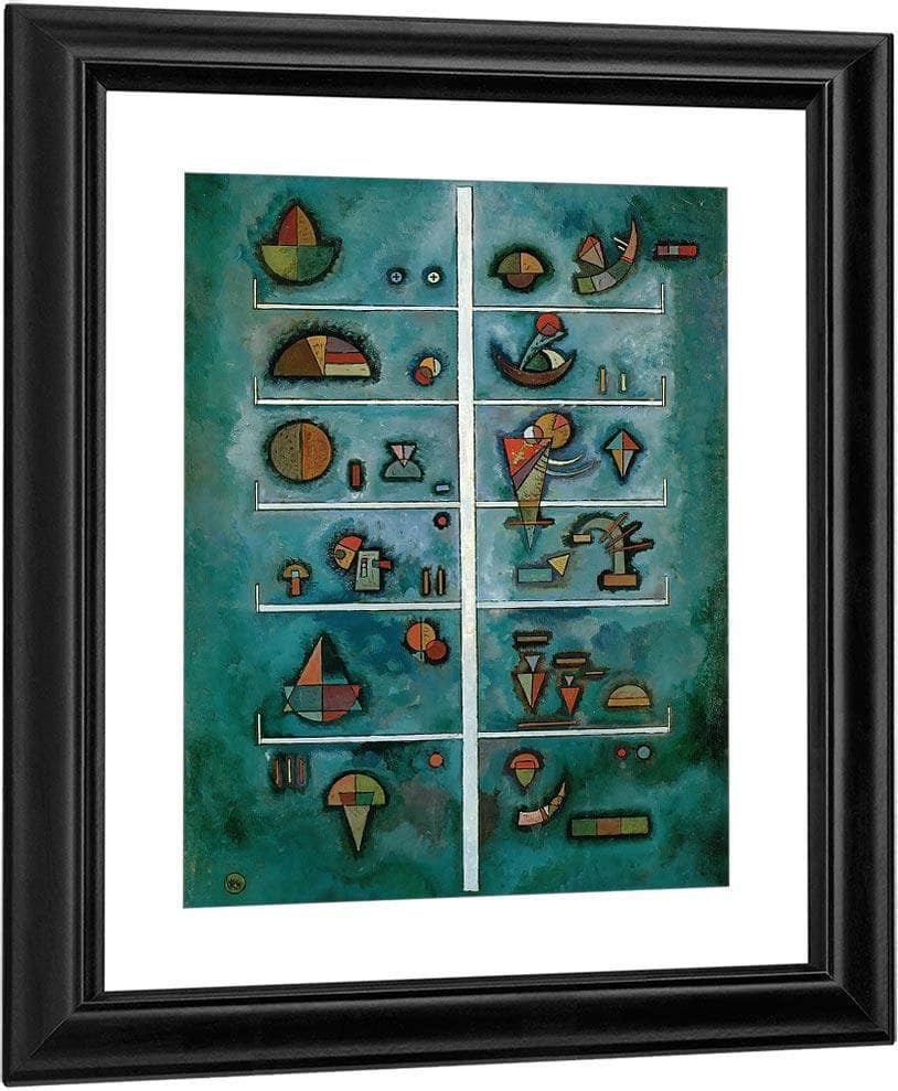 Storeys 1929 By Wassily Kandinsky Fine Art Print