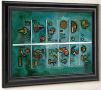 Storeys 1929 By Wassily Kandinsky By 2 Fine Art Print