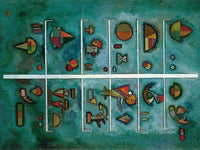 Storeys 1929 By Wassily Kandinsky By 2 Fine Art Print