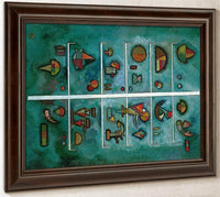 Storeys 1929 By Wassily Kandinsky By 2 Fine Art Print