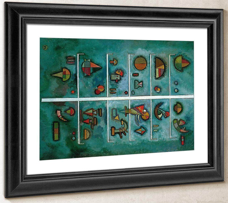 Storeys 1929 By Wassily Kandinsky By 2 Fine Art Print