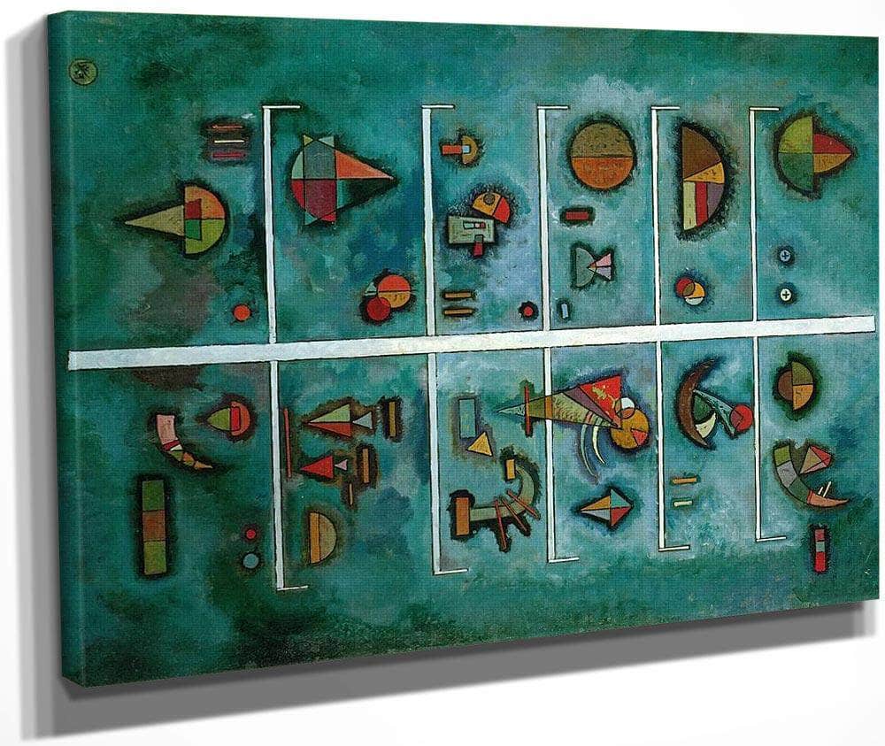 Storeys 1929 By Wassily Kandinsky By 2 Fine Art Print