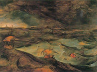 Storm At Sea 1568 By Pieter Bruegel Fine Art Print