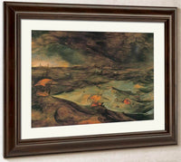 Storm At Sea 1568 By Pieter Bruegel Fine Art Print