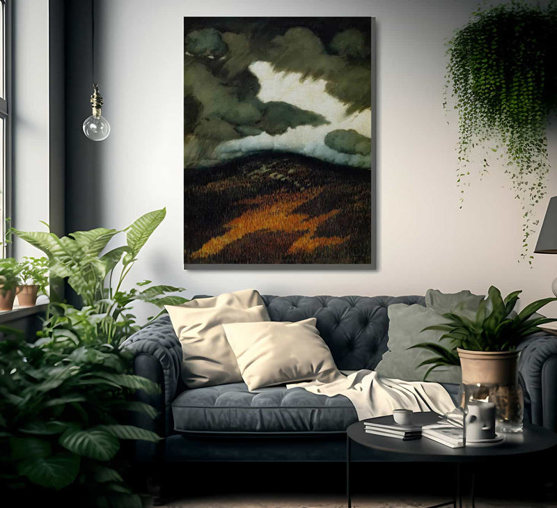 Storm Clouds Main By Marsden Hartley Fine Art Print