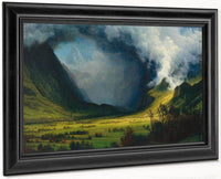 Storm In The Mountains By Albert Bierstadt Fine Art Print