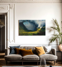 Storm In The Mountains By Albert Bierstadt Fine Art Print