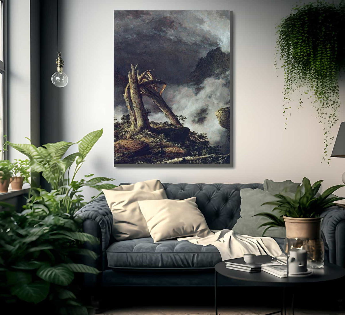 Storm In The Mountains By Fredric Edwin Church Fine Art Print