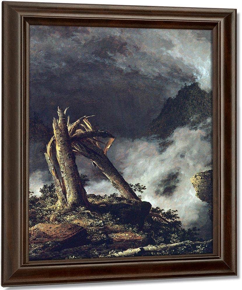 Storm In The Mountains By Fredric Edwin Church Fine Art Print