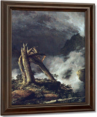 Storm In The Mountains By Fredric Edwin Church Fine Art Print