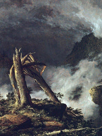 Storm In The Mountains By Fredric Edwin Church Fine Art Print