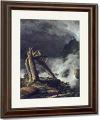 Storm In The Mountains By Fredric Edwin Church Fine Art Print