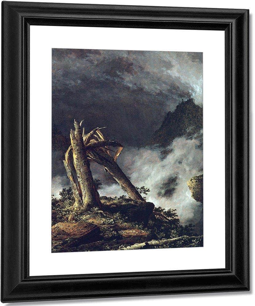 Storm In The Mountains By Fredric Edwin Church Fine Art Print