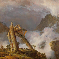 Storm In The Mountains By Fredric Edwin Church By 01 Fine Art Print