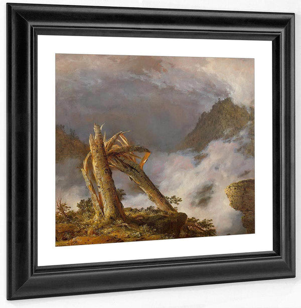 Storm In The Mountains By Fredric Edwin Church By 01 Fine Art Print