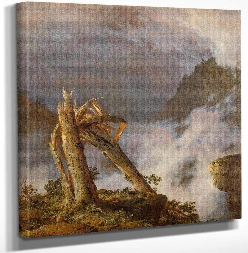 Storm In The Mountains By Fredric Edwin Church By 01 Fine Art Print