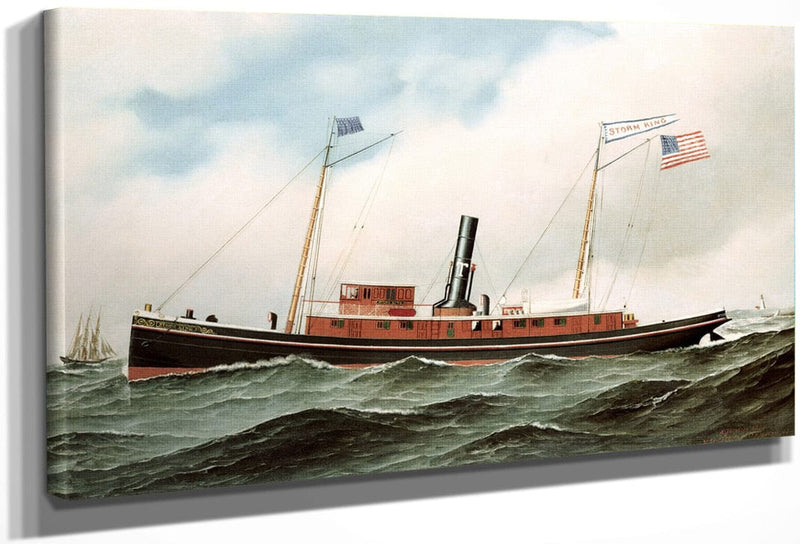 Storm King By Antonio Nicolo Gasparo Jacobsen Fine Art Print