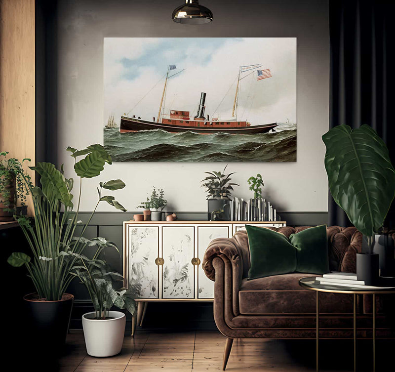 Storm King By Antonio Nicolo Gasparo Jacobsen Fine Art Print