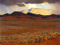 Storm On The Desert By Maynard Dixon Fine Art Print