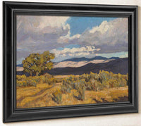 Storm Shadows On Coso Range 1919 By Maynard Dixon Fine Art Print
