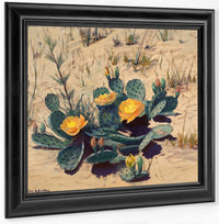 Strangers From Far Away (Cactus) By Frank V. Dudley Fine Art Print