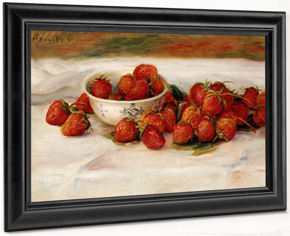 Strawberries By Pierre Auguste Renoir Fine Art Print
