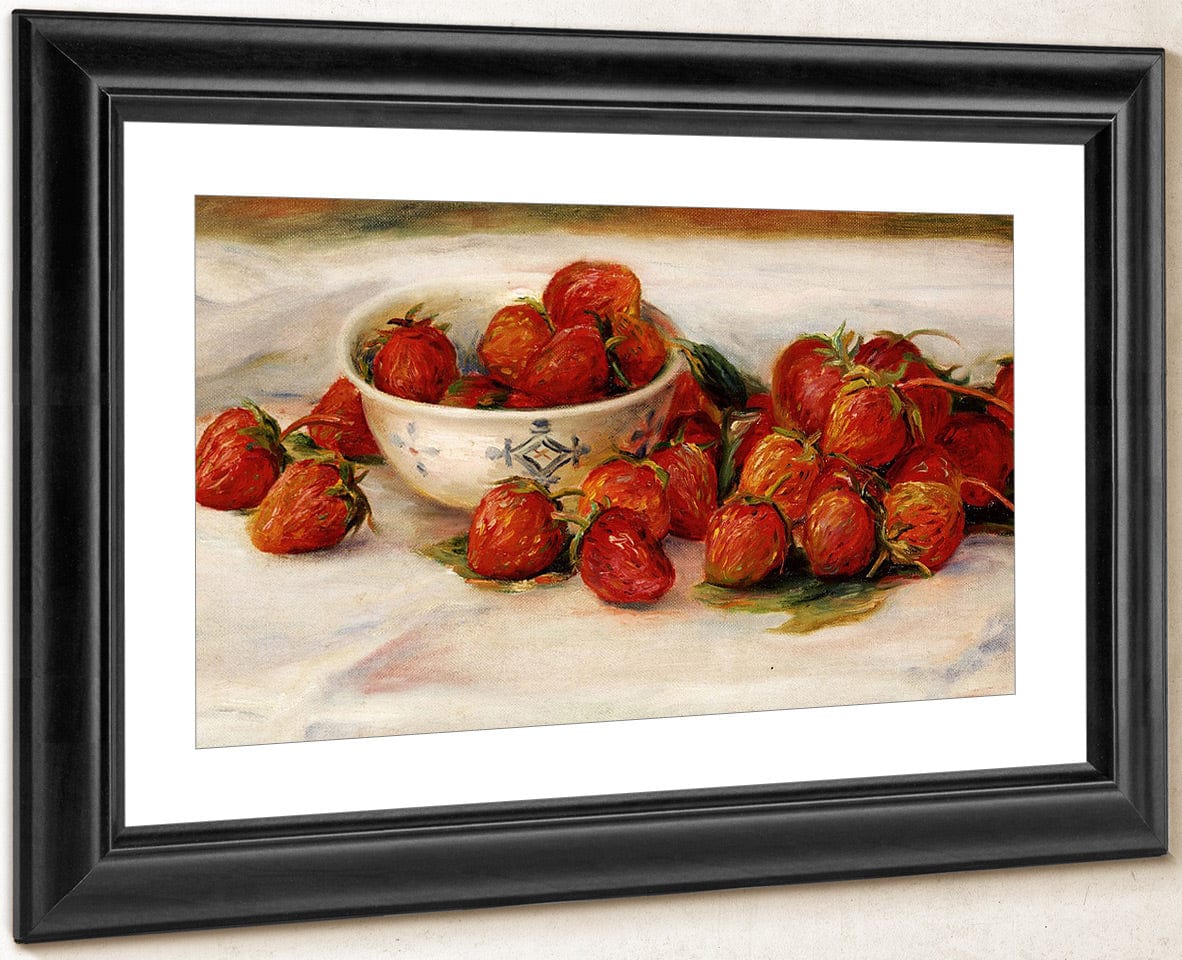 Strawberries By Pierre Auguste Renoir Fine Art Print