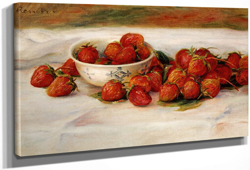 Strawberries By Pierre Auguste Renoir Fine Art Print