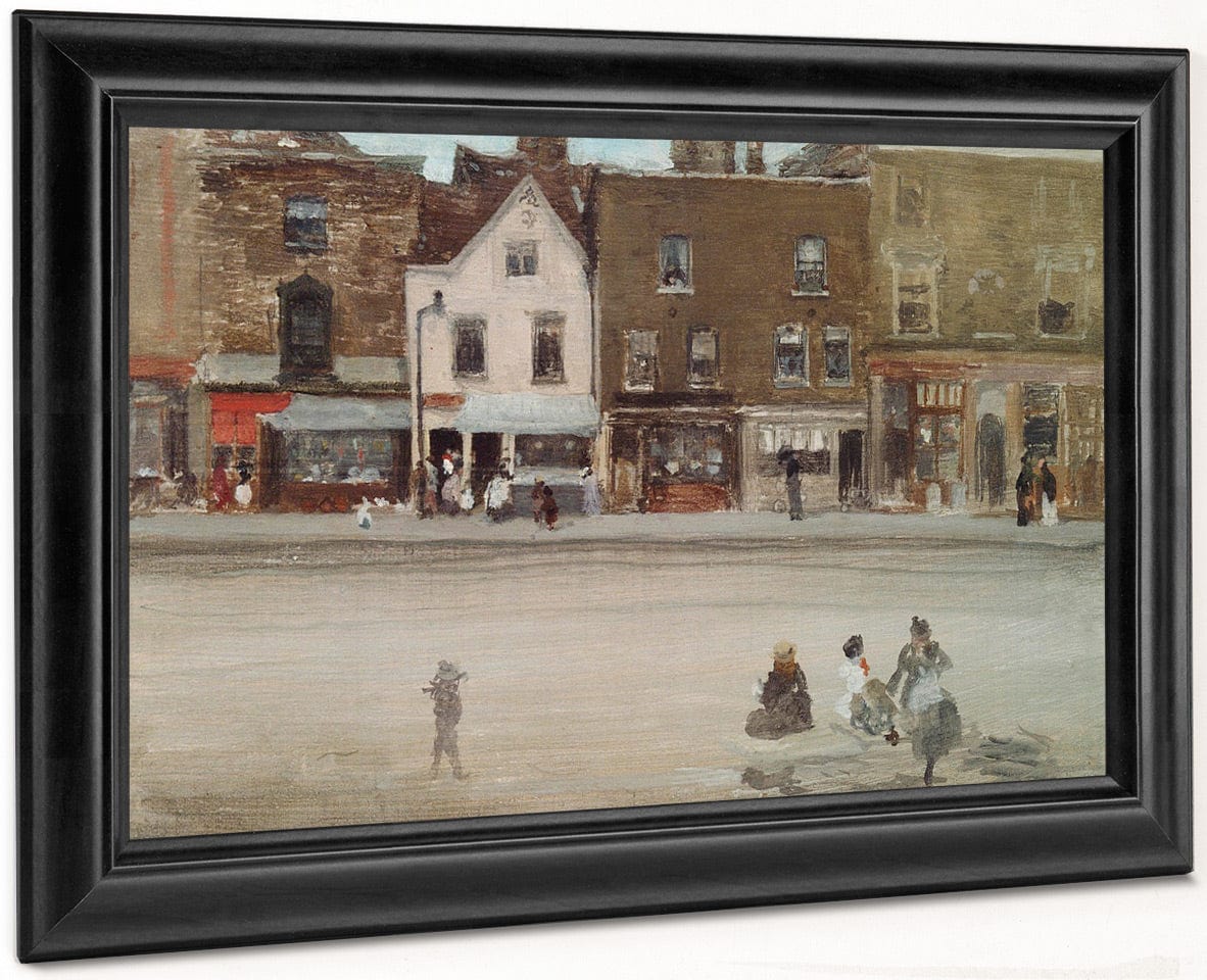 Street In Old Chelsea By By James McNeill Whistler Fine Art Print