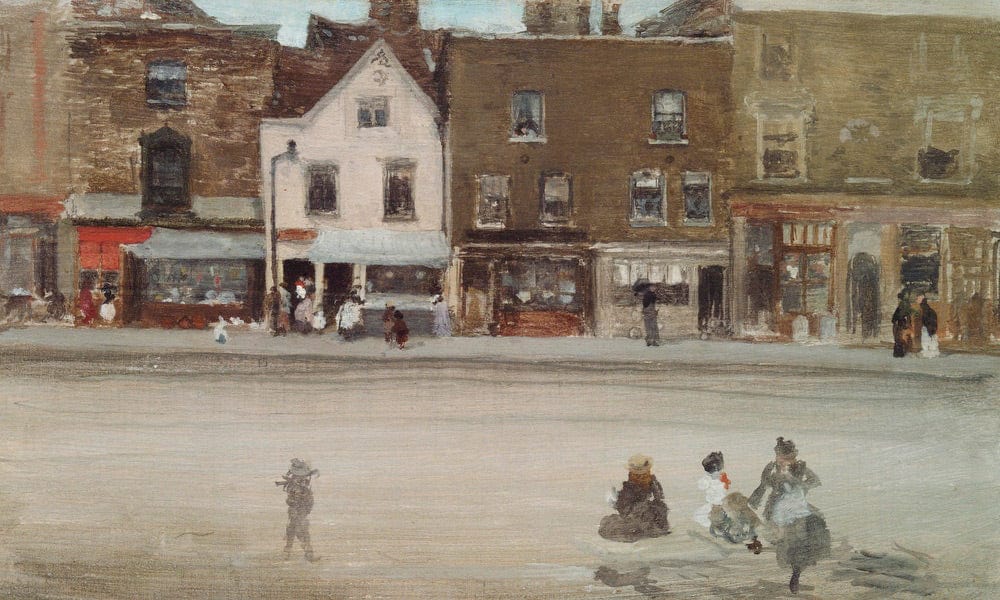 Street In Old Chelsea By By James McNeill Whistler Fine Art Print