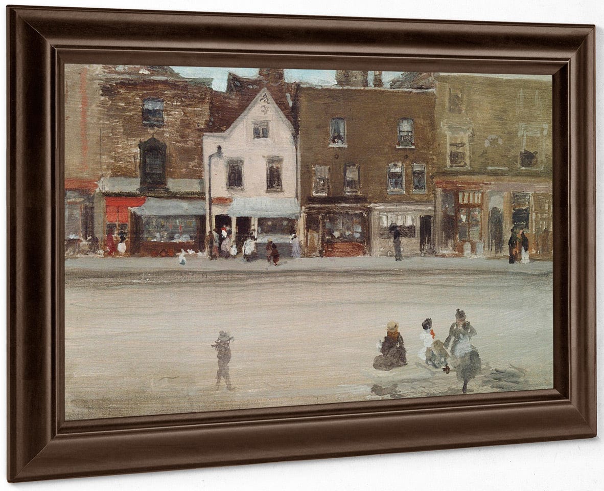 Street In Old Chelsea By By James McNeill Whistler Fine Art Print