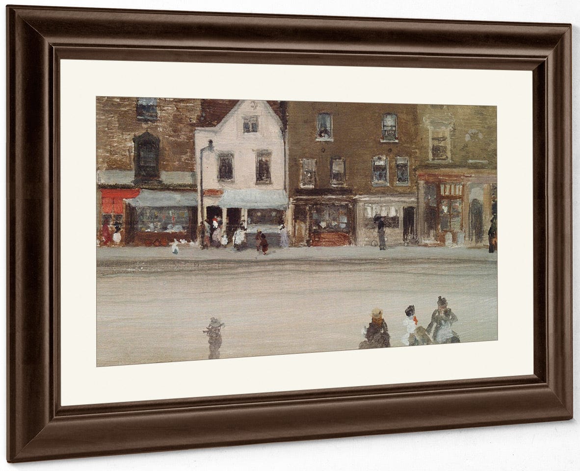 Street In Old Chelsea By By James McNeill Whistler Fine Art Print