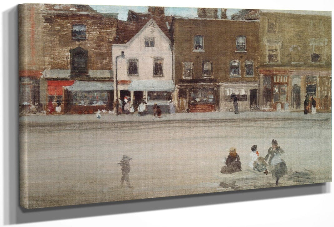 Street In Old Chelsea By By James McNeill Whistler Fine Art Print