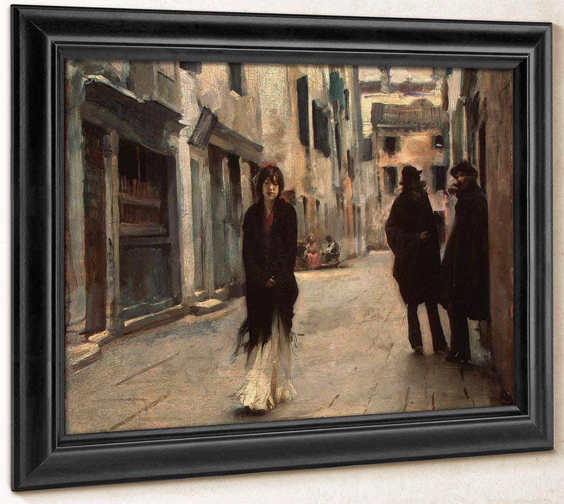 Street In Venice By John Singer Sargent Fine Art Print