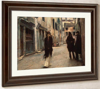 Street In Venice By John Singer Sargent Fine Art Print