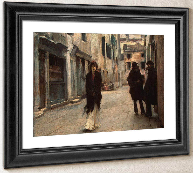 Street In Venice By John Singer Sargent Fine Art Print