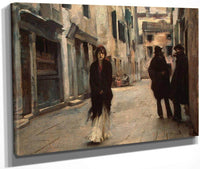 Street In Venice By John Singer Sargent Fine Art Print