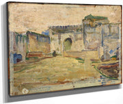 Street Scene, Tangier (Crenelated Architecture) By Henry Ossawa Tanner Fine Art Print
