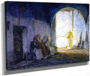 Street Scene, Tangiers By Henry Ossawa Tanner Fine Art Print