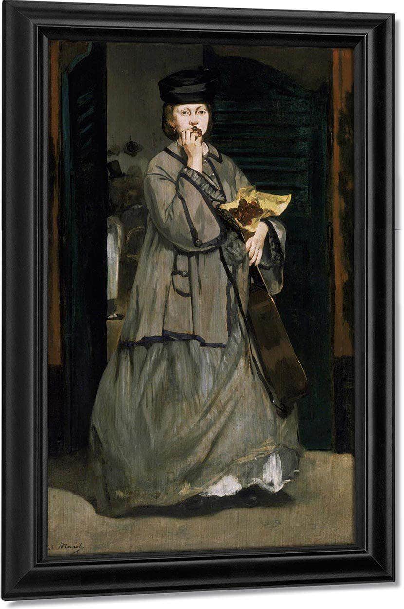 Street Singer By Manet Edouard Fine Art Print