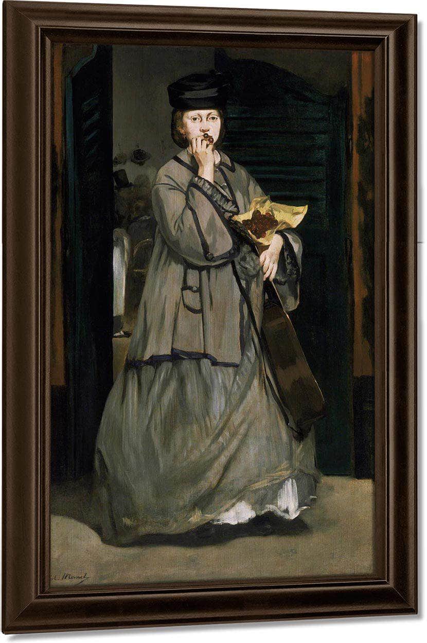 Street Singer By Manet Edouard Fine Art Print