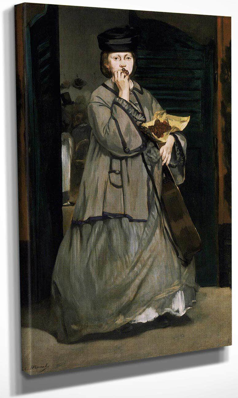 Street Singer By Manet Edouard Fine Art Print